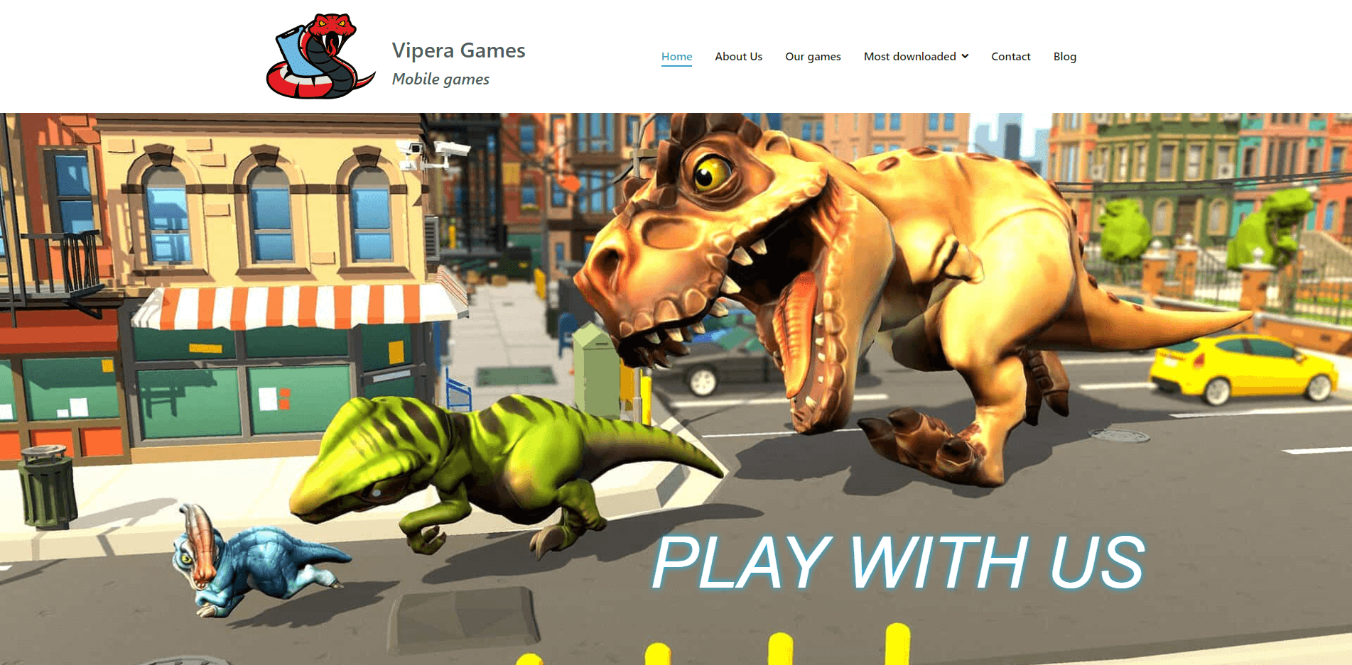 Projekt - Vipera.Games - Realizacje - Pro web developer.pl